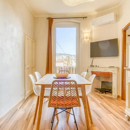 In The Heart Of Le Suquet Beautiful With Quiet Balcony *